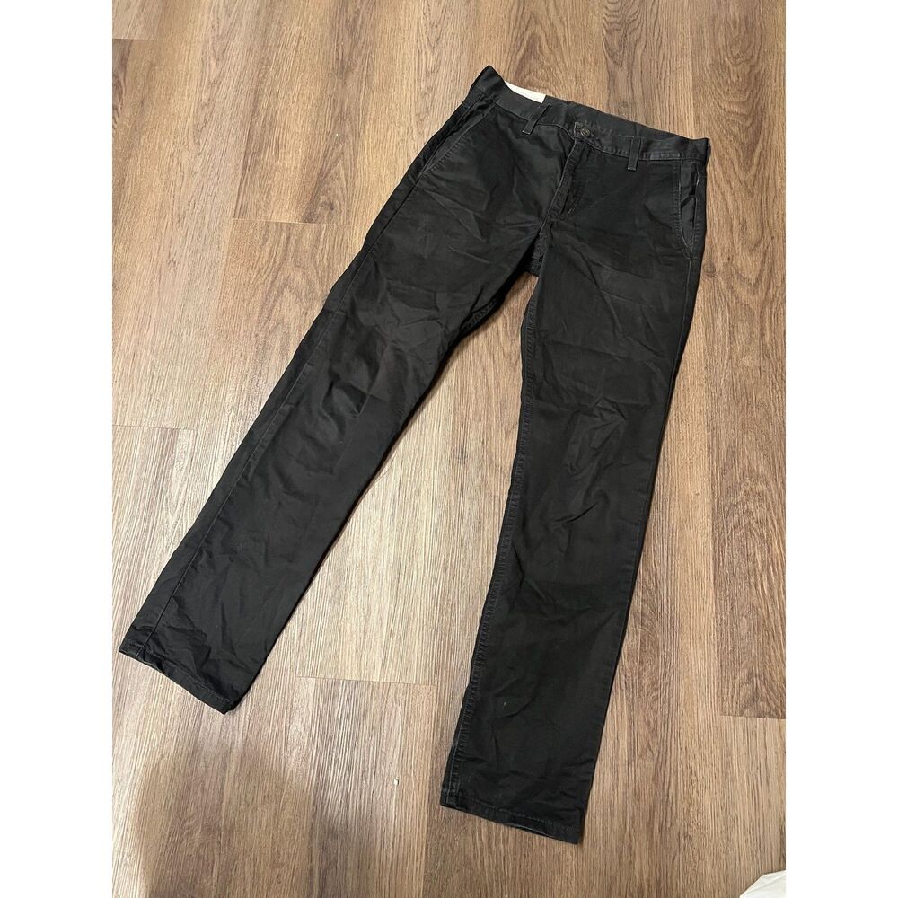 Levi's Mens Black Straight Fit Chino Pants Size W31 L30